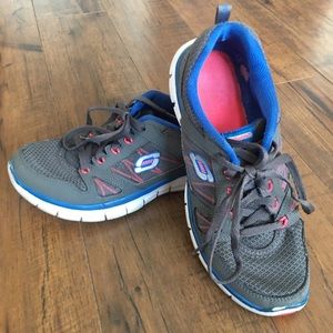 Skechers Shoes Grey / Blue / Pink